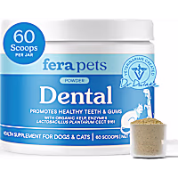 Fera Pets Dental Support Powder for Dogs and Cats