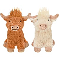Multipet International Minipet Highland Cow Dog Toy Assorted