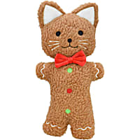 Multipet International Holiday Gingerbread Cat Dog Toy