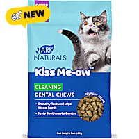 Ark Naturals Cleaning Chicken Dental Chews Kiss Me-Ow for Cat Treats