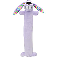 Multipet International Loofa Dog Pastel Purple 12" Dog Toy