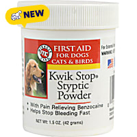 Miracle Care Kwik Stop Styptic Powder for Dogs, Cats and Birds