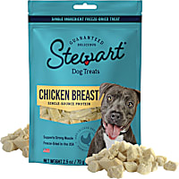 Stewart Chicken Breast Single Ingredient Freeze-Dried Dog Treats