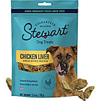 Stewart Chicken Liver Single Ingredient Freeze-Dried Dog Treats