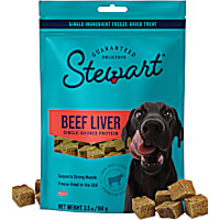 Stewart Beef Liver Single Ingredient Freeze Dried Dog Treats
