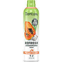 TropiClean Dog Perfume, Papaya Scented Dog Deodorizing Spray