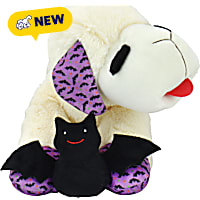 Multipet International Halloween Jumbo Lamb Chop Holding a Bat for Dogs