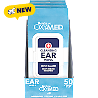 TropiClean OxyMed Cleansing Ear Wipes for Dogs