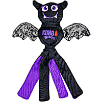KONG Halloween Wubba Ballistic Bat Purple Dog Toy