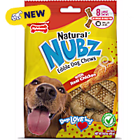 Nylabone Nubz Chicken Dog Chew Treats