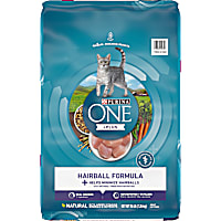 Purina ONE Hairball Formula and Control +PLUS Natural Dry Cat Food