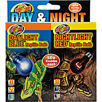 Zoo Med Day & Night Reptile Bulb Combo Pack