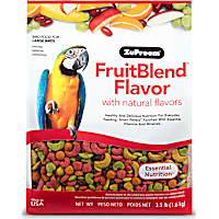 ZuPreem AvianMaintenance FruitBlend Bird Diet for Large Birds