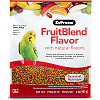 ZuPreem AvianMaintenance FruitBlend Bird Diet for Small Birds