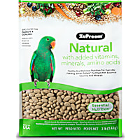ZuPreem AvianMaintenance Natural Bird Diet for Parrots & Conures