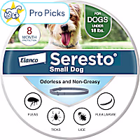 Seresto Vet-Recommended Flea & Tick Prevention Collar for Small Dogs Under 18 lbs.