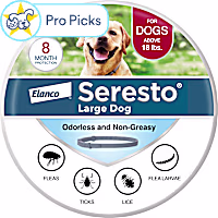 Seresto Vet-Recommended Flea & Tick Prevention Collar for Large Dogs Over 18 lbs.