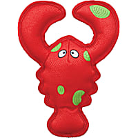 KONG Belly Flops Lobster Dog Toy