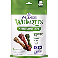 Wellness WHIMZEES Brushzees Dog Dental Treats
