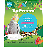 ZuPreem Sensible Seed Bird Food for Medium Birds, 2 lbs.