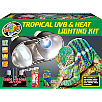 Zoo Med Tropical UVB & Heat Lighting Dual Kit