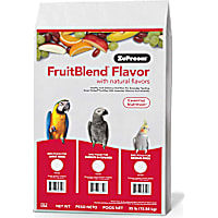 ZuPreem FruitBlend Flavor Bird Food For Medium to Large Birds