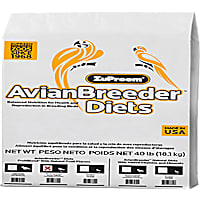 ZuPreem AvianBreeder Fruitblend Flavor Diet for Parrots and Conures Bird Food
