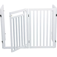 TRIXIE Dog Barrier Four Panel White Gate