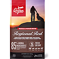 ORIJEN Regional Red Recipe Grain Free Poultry Free High Protein Dry Dog Food