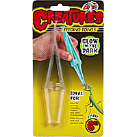 Zoo Med Creatures Feeding Tongs Glow in the Dark