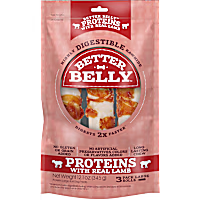 Better Belly Proteins With Real Lamb Digestible Large Dog Chew