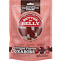 Better Belly Triple Flavor Kabob Chews for Dogs
