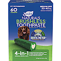 Ark Naturals Brushless Value Pack Toothpaste for Medium Dogs