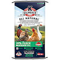 Kalmbach Feeds 16% Flock Maintainer Pelleted Feed for Mixed Flocks