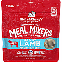 Stella & Chewy's Freeze Dried Raw Dandy Lamb Meal Mixer High Protein Dry Dog Food Topper