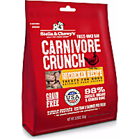 Stella & Chewy's Freeze-Dried Raw Carnivore Crunch Cage-Free Chicken Recipe Dog Treats