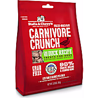 Stella & Chewy's Freeze-Dried Raw Carnivore Crunch Cage-Free Duck Recipe Dog Treats