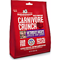 Stella & Chewy's Freeze-Dried Raw Carnivore Crunch Cage-Free Turkey Recipe Dog Treats