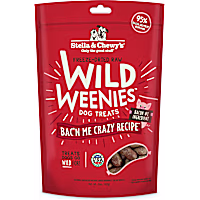 Stella & Chewy's Freeze-Dried Raw Wild Weenies Bac'n Me Crazy Recipe Dog Treats