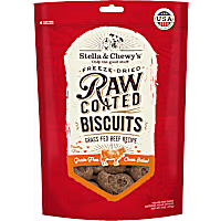 Stella & Chewy's Freeze-Dried Raw Coated Grass-Fed Beef Recipe Dog Biscuits