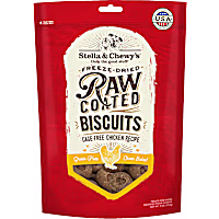 Stella & Chewy's Freeze-Dried Raw Coated Cage-Free Chicken Recipe Dog Biscuits