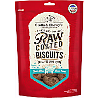 Stella & Chewy's Freeze-Dried Raw Coated Grass-Fed Lamb Recipe Dog Biscuits