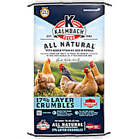 Kalmbach Feeds All Natural 17% Layer Crumbles