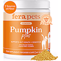 Fera Pets USDA Organic Pumpkin Plus Fiber Support for Dogs & Cats