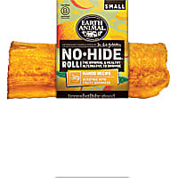 Earth Animal No-Hide Rolls Mango Vegetarian Recipe Small Natural Rawhide Alternative Dog Chew