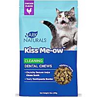 Ark Naturals Cleaning Chicken Dental Chews Kiss Me-Ow for Cat Treats