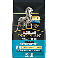 Purina Pro Plan AdvantEDGE Digestive Support Plus Salmon & Oat Meal Formula Adult Dry Dog Food