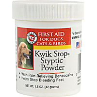 Miracle Care Kwik Stop Styptic Powder for Dogs, Cats and Birds