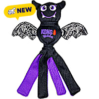 KONG Halloween Wubba Ballistic Bat Purple Dog Toy