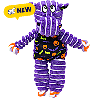 KONG Halloween Floppy Knots Hippo Purple Dog Toy